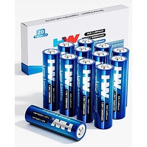 HW AA 리튬 배터리 3500mAh 12개