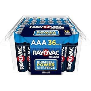 Rayovac High Energy AAA 36입