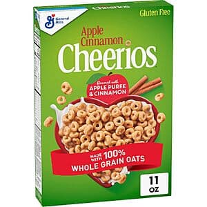 Apple Cinnamon Cheerios Cereal 11oz - $2.15 with S&S