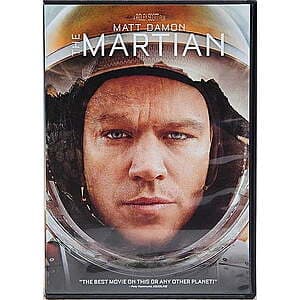 The Martian (DVD) $3.75