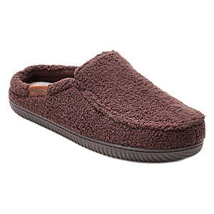 Dearfoams 남성 노치 클로그 슬리퍼