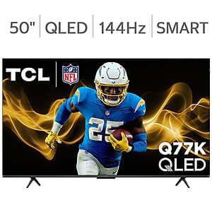 TCL Q77K 50인치 4K QLED TV