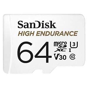 SanDisk High Endurance 64GB microSDXC Card