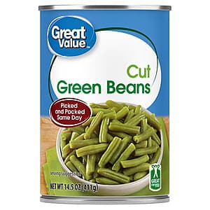 Great Value Cut Green Beans