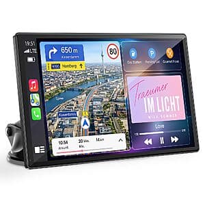 9인치 무선 CarPlay 안드로이드 오토 화면