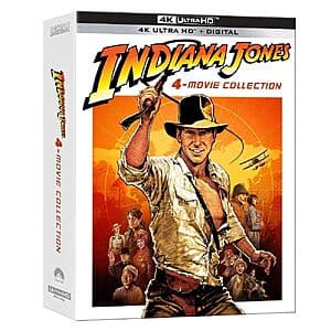 Indiana Jones 4편 컬렉션 4K