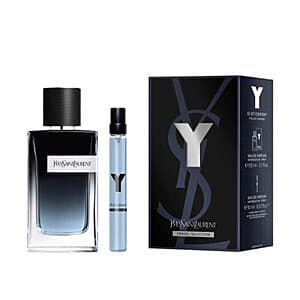 Yves Saint Laurent Y EDP Men's Travel Gift Set 3.3oz + 0.34oz
