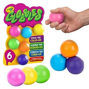 Crayola Globbles 6-Pc 세트
