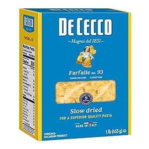 De Cecco 파르팔레 파스타