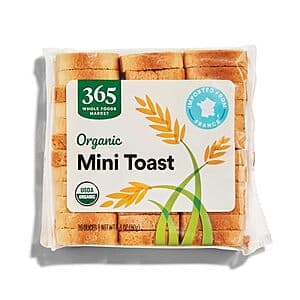 365 Organic Mini Toast 2.8oz