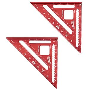 Milwaukee 7인치 래프터 스퀘어 2팩
