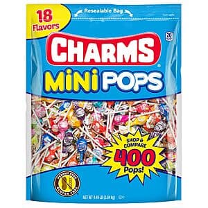 Charms Mini Pops 400개입 18종