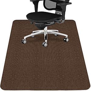 Sycoodeal Office Chair Mat for Hardwood Floor
