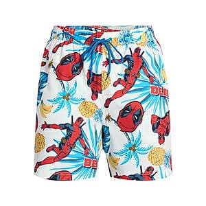Marvel 데드풀 수영 트렁크