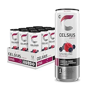 CELSIUS 와일드베리 12팩 12oz