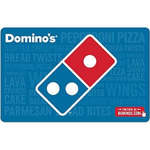 Domino's $25 eGift 카드