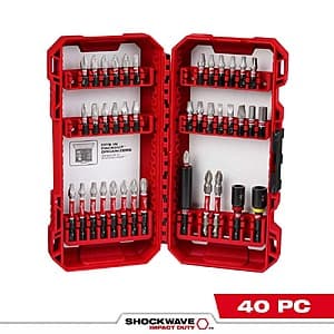 밀워키 SHOCKWAVE 40pcs 임팩트 비트 세