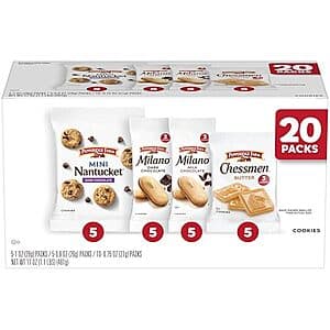 Pepperidge Farm 쿠키 스낵팩 20개