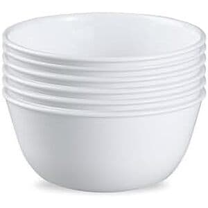 Corelle Vitrelle 볼 6개 (화이트)