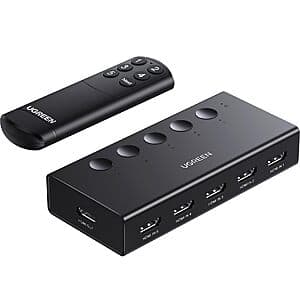 UGREEN HDMI Splitter Switch 5 in / 1 Out 4K@60Hz