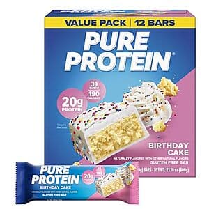 Pure Protein 프로틴 바 12개