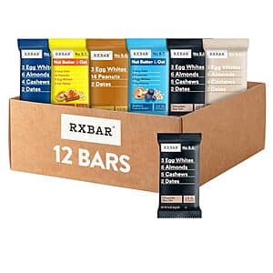RXBAR 프로틴바 12개입 6맛 혼합