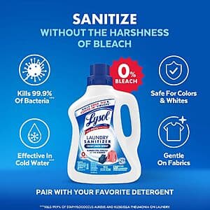 Lysol Laundry Sanitizer 90oz