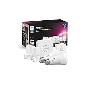 Philips Hue Secure Starter Kit $92