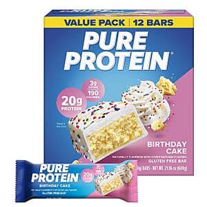 Pure Protein 프로틴 바 12개
