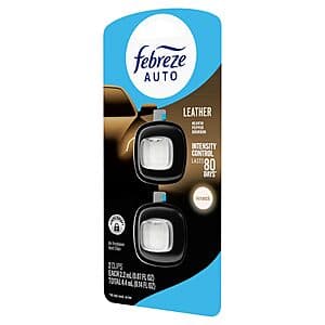 Febreze AUTO Vent Clip 2-ct (Leather)