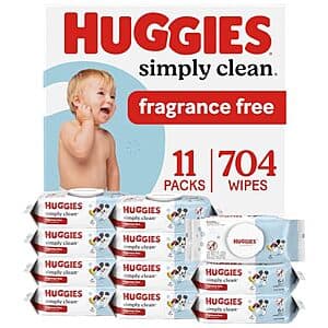 Huggies Simply Clean 무향 와이프