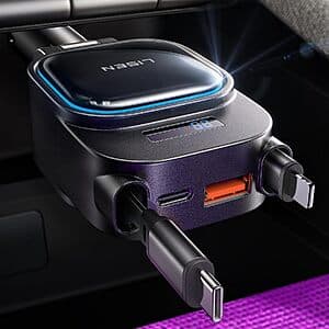 LISEN 4-in-1 96W 차량용 충전기