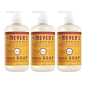 Mrs. Meyer's Clean Day Hand Soap Clementine 3-Pack
