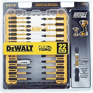 DeWALT FlexTorq 비트세트 22pc