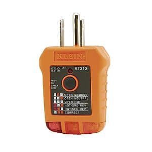 Klein Tools GFCI 콘센트 테스터 $11