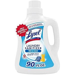 Lysol 리퀴드 세탁살균제 90oz