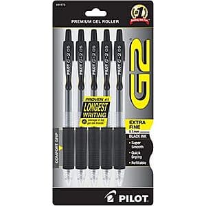 파일럿 G2 0.5mm 젤펜 5팩