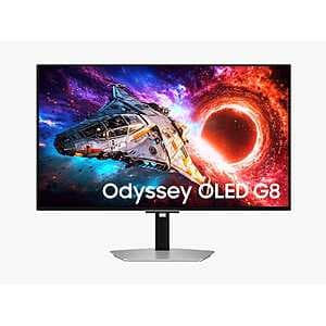 Samsung Odyssey G80SH 32" 4K 240Hz OLED Gaming Monitor