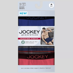Jockey Generation 복서브리프 3팩
