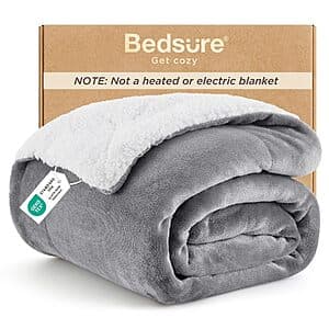 Bedsure GentleSoft 담요 (Grey)