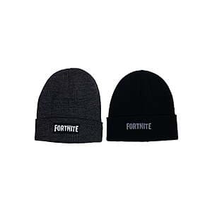 2-Pack Licensed Beanie Hats (Fortnite, Jurassic)