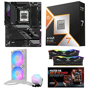 AMD Ryzen 7 9800X3D bundle with Gigabyte X870E Aorus Elite