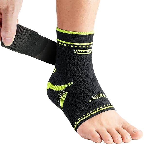 SOLOEVER Compression Ankle Brace (Black)