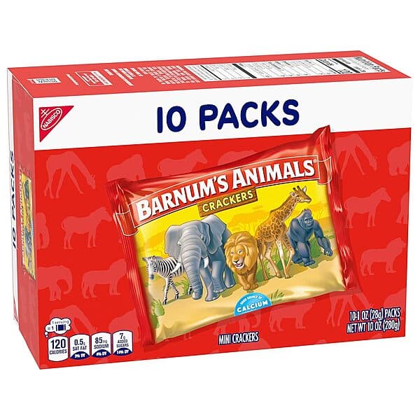 Barnum's Animal Crackers 10개