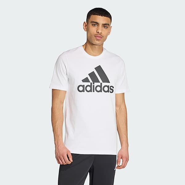 adidas Essentials Big Logo Short Sleeve Tee
