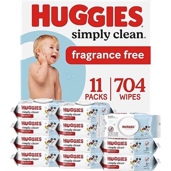 Huggies Simply Clean 무향 와이프