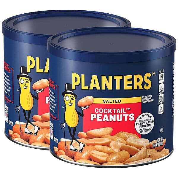 Planters 칵테일 피anuts 12oz 2팩