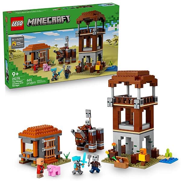 LEGO 마인크래프트 약탈자 전초기지