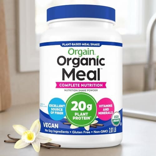 Orgain Organic Meal Protein Vanilla Bean 2.01 lb