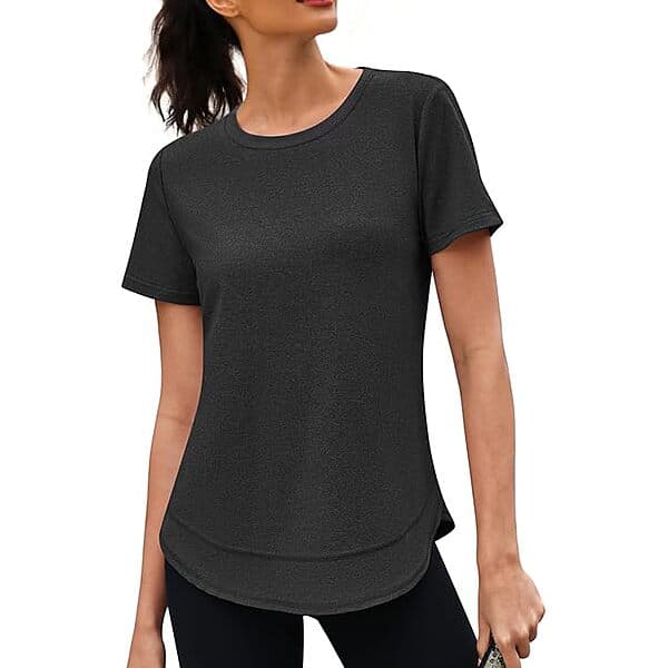 3rd Hill Women's Short Sleeve Crewneck Workout Top